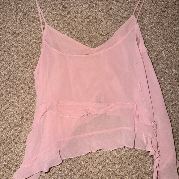Mango Pink Chiffon Ruffle Too - Picture 5 of 11